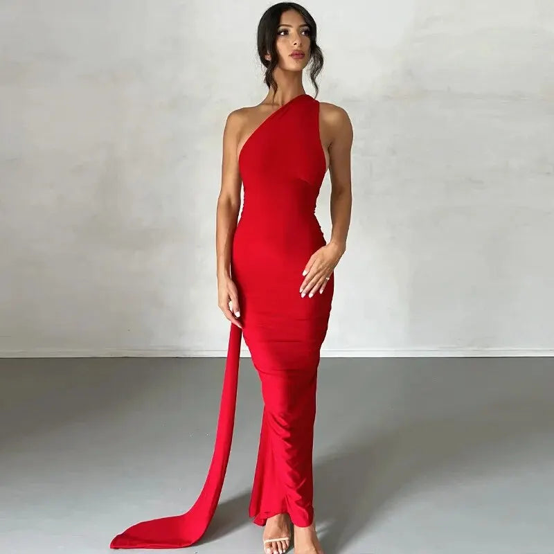 Robe Longue Éblouissante pour Femme