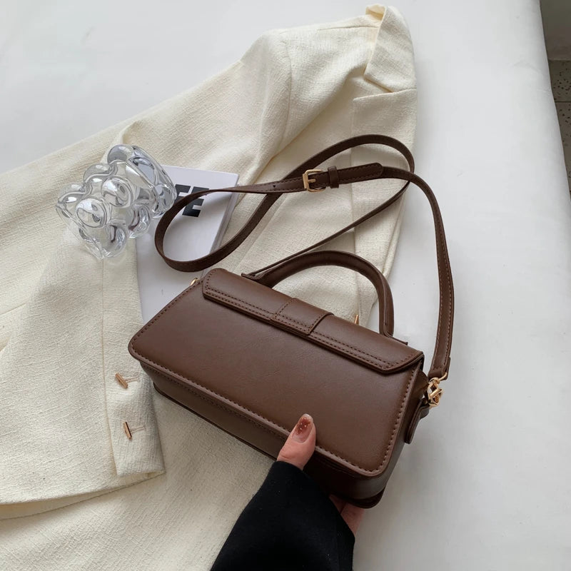 Sac femme à Main Vintage en Cuir Petit