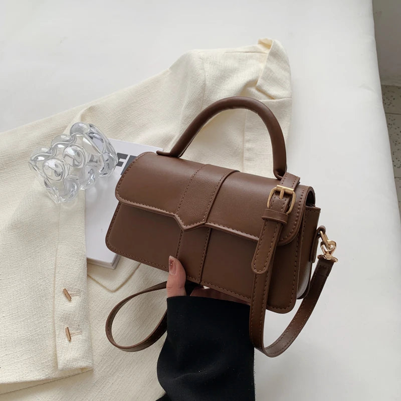 Sac femme à Main Vintage en Cuir Petit