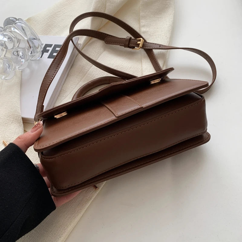 Sac femme à Main Vintage en Cuir Petit