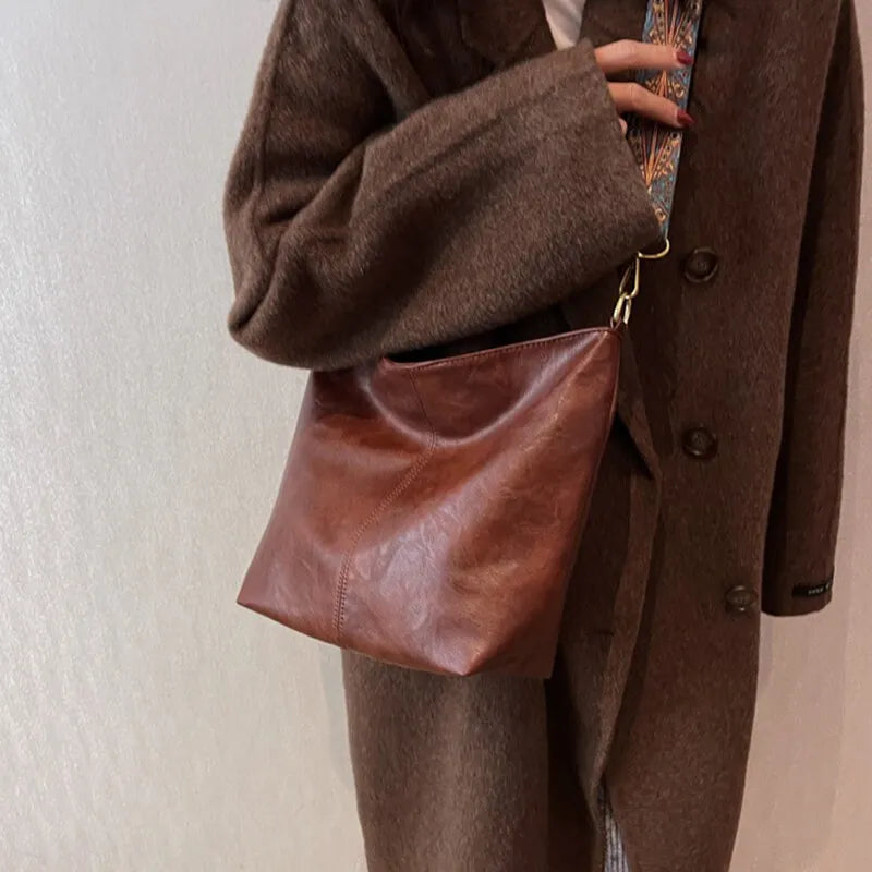 Sac femme en Cuir Vintage